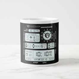 Coffee Mug with a Humorous Digital Design Jumbo Mugg