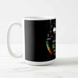 Coffee Mug with a Humorous Digital Design Kaffemugg