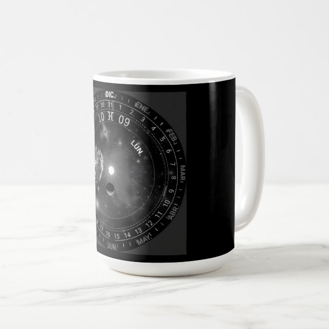 Coffee Mug with a Humorous Digital Design Kaffemugg (Framsida höger)