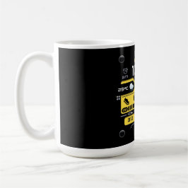 Coffee Mug with a Humorous Digital Design Kaffemugg
