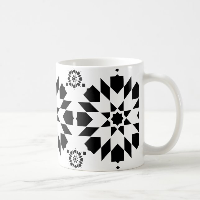 Coffee Mug with Touch of Moroccan Zellige Artistry Kaffemugg (Höger)