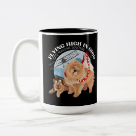 COFFEE MUGG - 2 TONE BLACK W/2025 LOGOTYP