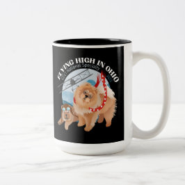 COFFEE MUGG - 2 TONE BLACK W/2025 LOGOTYP