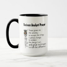 Coffee Mugg Business Analyst Prayer