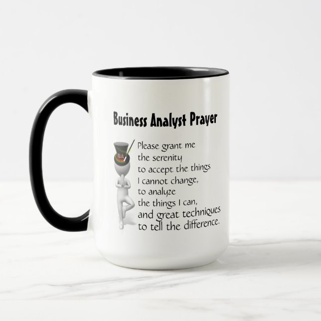 Coffee Mugg Business Analyst Prayer (Vänster)