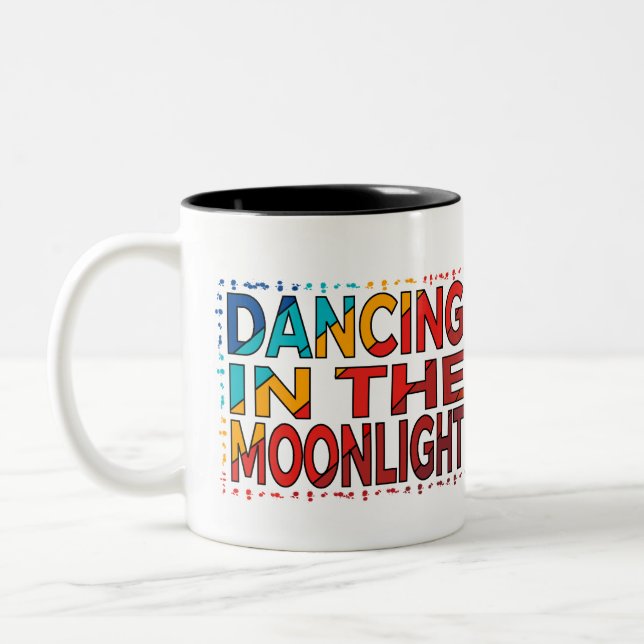 Coffee Mugg Dancing in Moonlight design (Vänster)