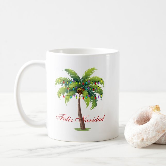 Coffee Mugg Feliz Navidad (Med munk)