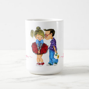 Coffee Mugg Gift Romantic lite Kärlek - jag Kärlek