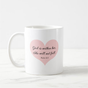 Coffee mugg Gud är inom henne
