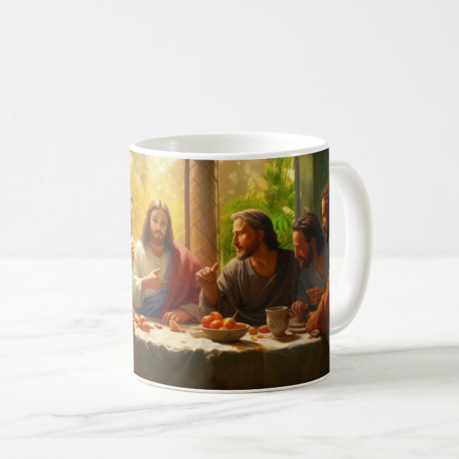 Coffee Mugg Jesus last Supper (Framsida höger)