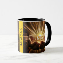 Coffee Mugg, "John 3:16" Christian