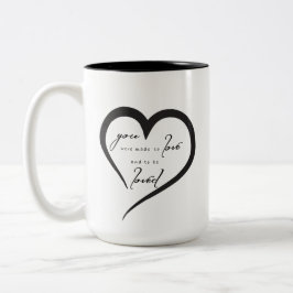 COFFEE MUGG MED KÄRLEK VERSE