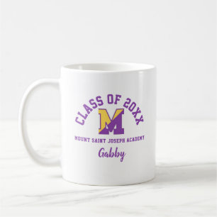 Coffee Mugg Mount Saint Joseph Academy, Tea, Kopp