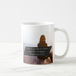 Coffee Mugg-Todo lo puedo en Jesus Kaffemugg
