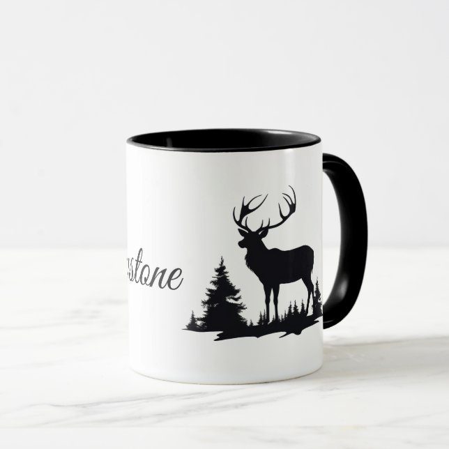Coffee Mugg-Yellowstone Elk Mugg (Framsida höger)