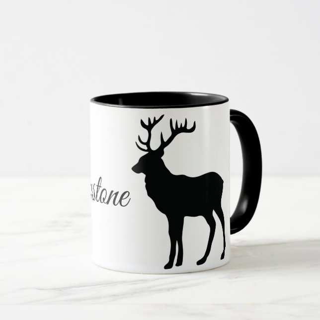 Coffee Mugg-Yellowstone Elk Mugg (Framsida höger)