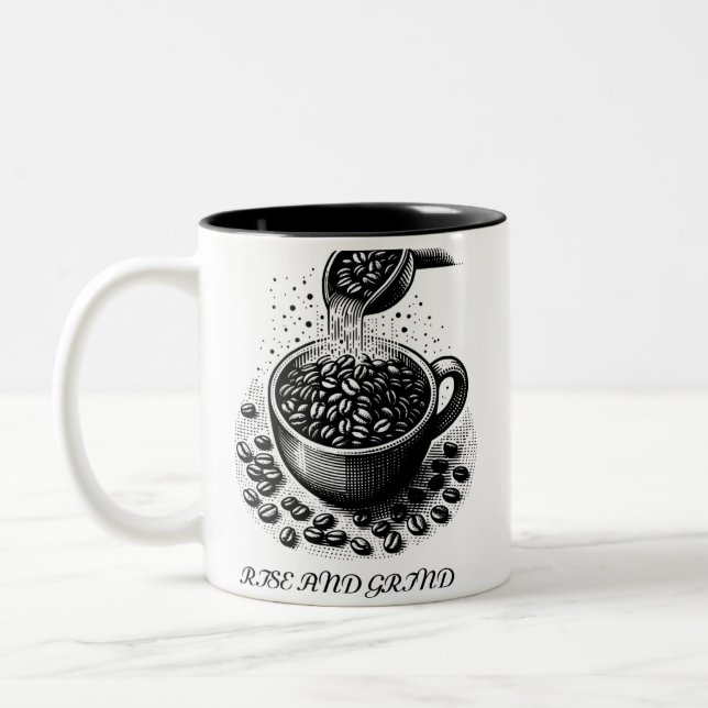 coffee mugs Två-Tonad mugg (Vänster)
