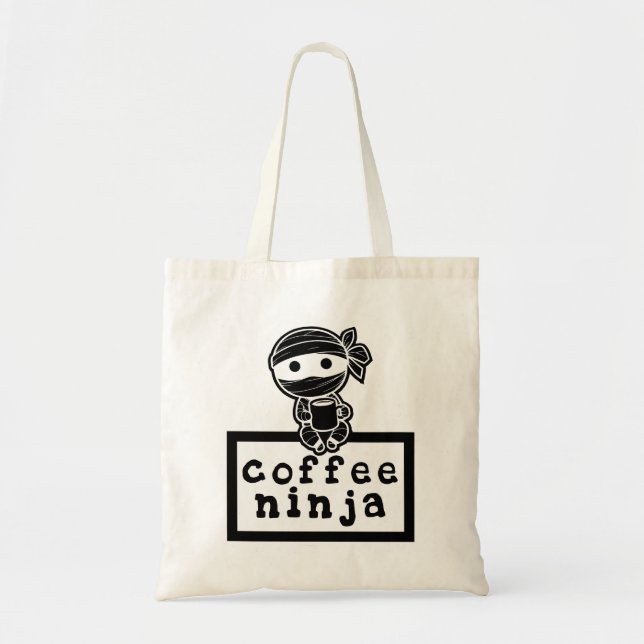 Coffee Ninja Tygkasse (Framsidan)