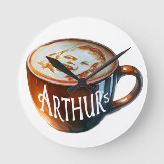 coffee o'clock rund klocka