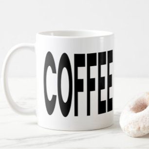 COFFEE ON CALL Typografi Rolig humor Kaffemugg