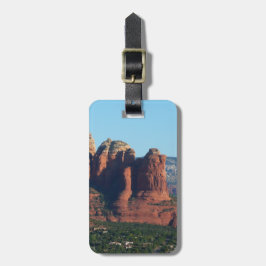Coffee Pot Rock I i Sedona Arizona Bagagebricka