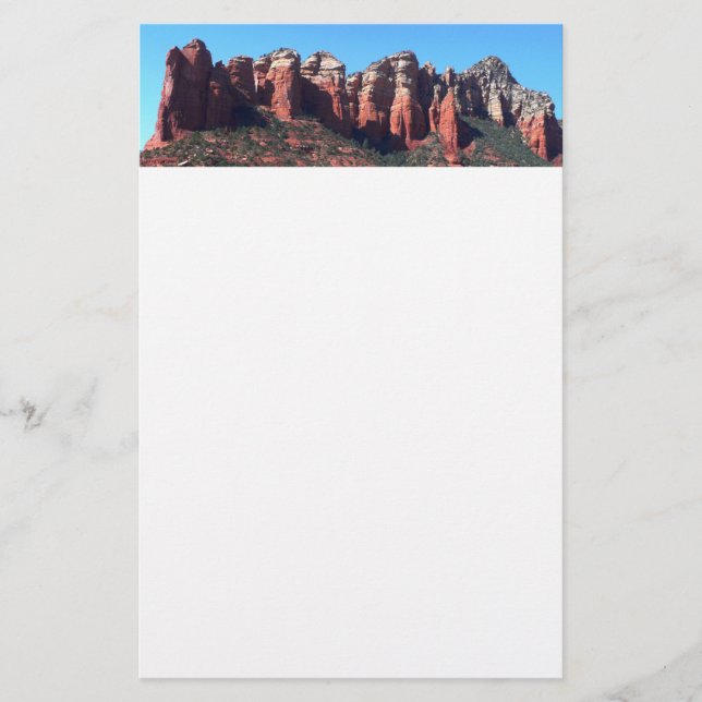 Coffee Pot Rock II i Sedona Arizona Brevpapper (Framsida)