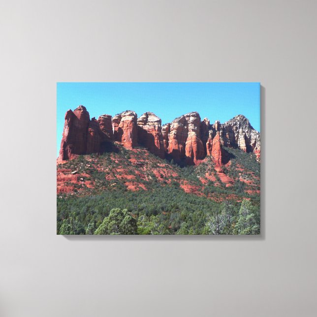 Coffee Pot Rock II i Sedona Arizona Canvastryck (Framsida)