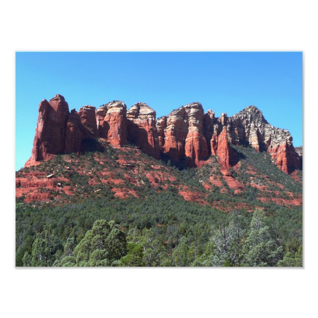 Coffee Pot Rock II i Sedona Arizona Fototryck (Framsidan)