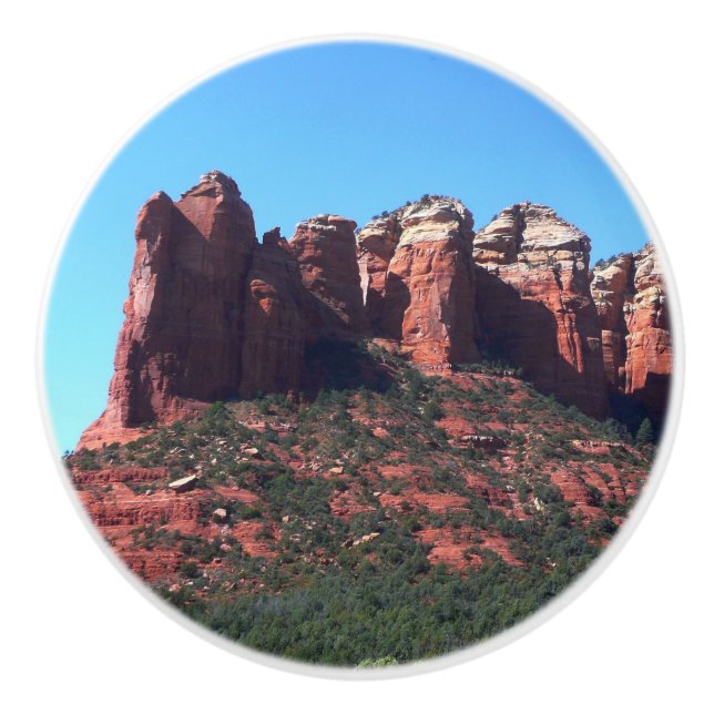 Coffee Pot Rock II i Sedona Arizona Knopp (Framsidan)
