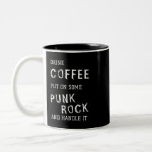 COFFEE & PUNK STEN MUGG