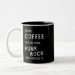 COFFEE & PUNK STEN MUGG