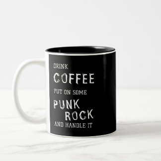 COFFEE & PUNK STEN MUGG