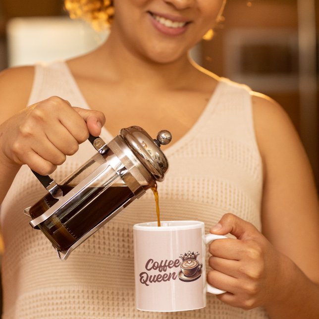 Coffee Queen Jumbo Mugg (Every coffee queen needs the perfect mug for the perfect cup of coffee.)