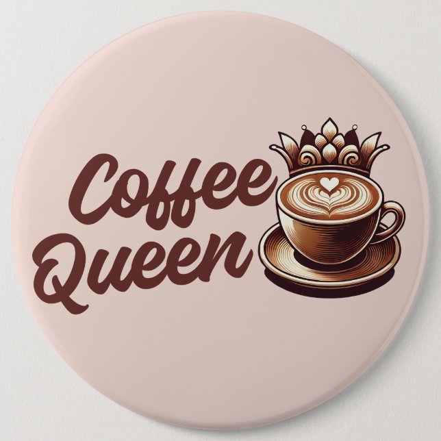 Coffee Queen Knapp (Framsida)