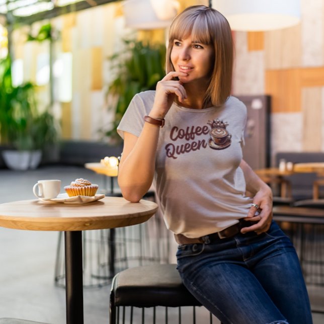 Coffee Queen T Shirt (Skapare uppladdad)