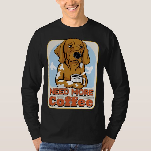 Coffee Quote Coffee  Cappuccino I Love Coffee T Shirt (Framsida)