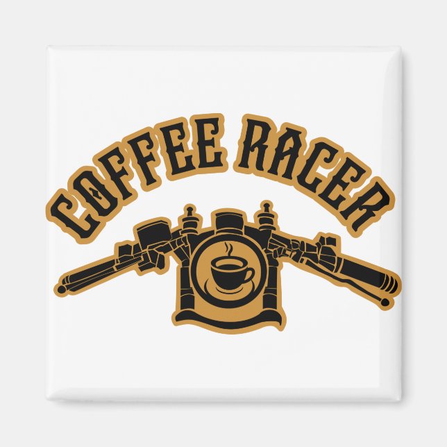COFFEE RACER MAGNET (Framsidan)