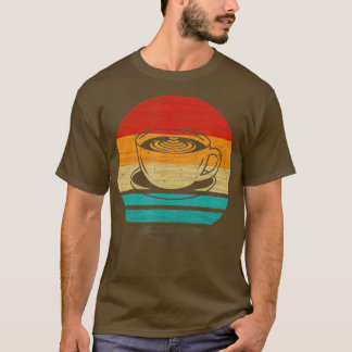 Coffee Retro Style Vintage T Shirt