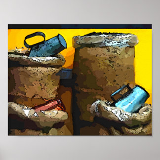 Coffee Sacks Poster