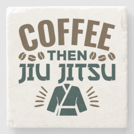Coffee Sen Jiu Jitsu BJJ Jiujitsu Stenunderlägg