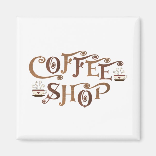 Coffee Shop Magnet (Framsidan)