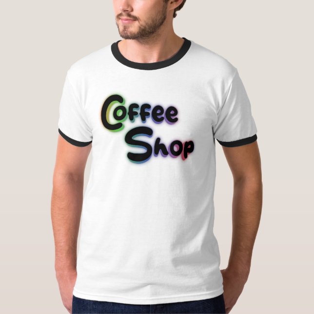 Coffee shop t shirt (Framsida)