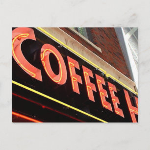 Coffee Shop Vykort