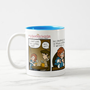 Coffee shopmugg Två-Tonad mugg