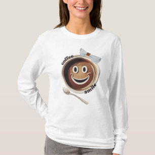 Coffee Smile Funny Cute Sweet T Shirt