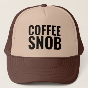 COFFEE SNOB CAP HAT KEPS