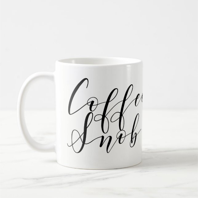 Coffee Snobs favorit Coffee Mugg (Vänster)