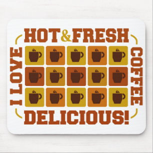 Coffee Squares mousepad Musmatta