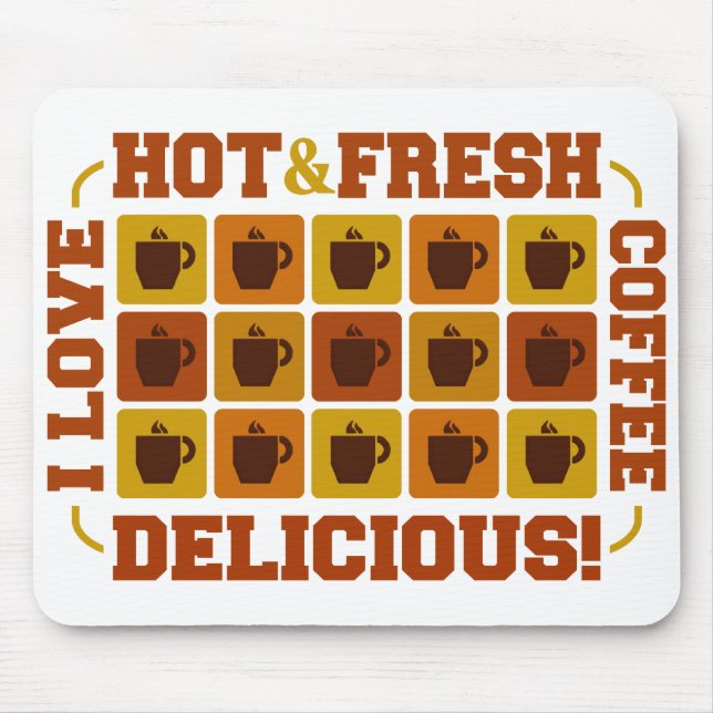 Coffee Squares mousepad Musmatta (Framsidan)