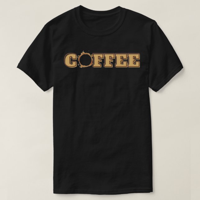 Coffee Stain T Shirt (Design framsida)
